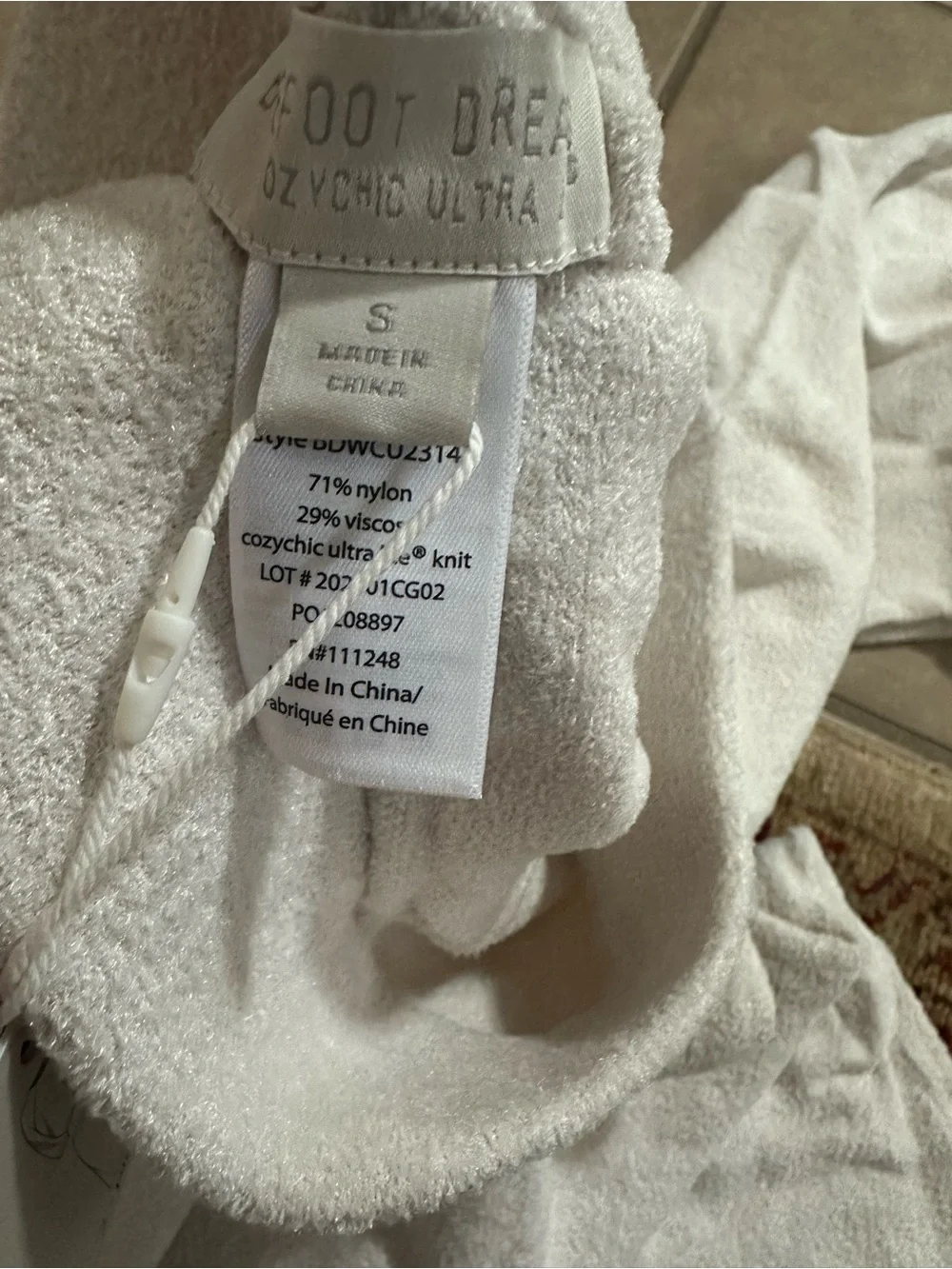 NWT Barefoot Dreams Sand Dune Jersey Roll Pullover Lounge Set Small $198 retail